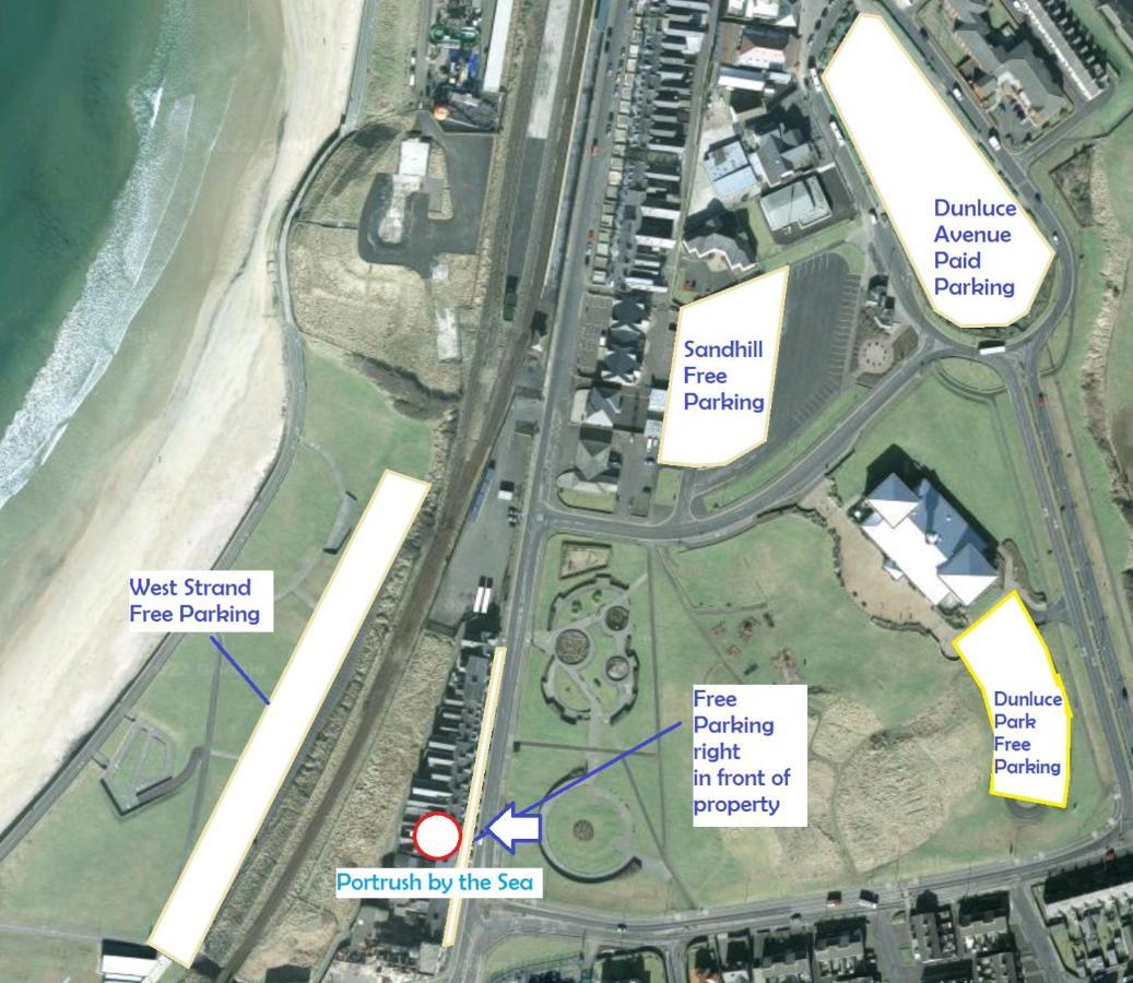 Апартаменти 1 Dunluce Park - Portrush By The Sea Екстер'єр фото